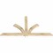 Ekena Millwork Redmond Rough Sawn Timber Gable Bracket, Douglas Fir, 72"W x 39"H x 2"D x 4"F, 13/12 Pitch GBW072X39X0204RED00RDF - alternate 3